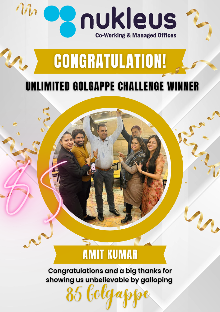 Unlimited Golgappe Challenge First Position Winner